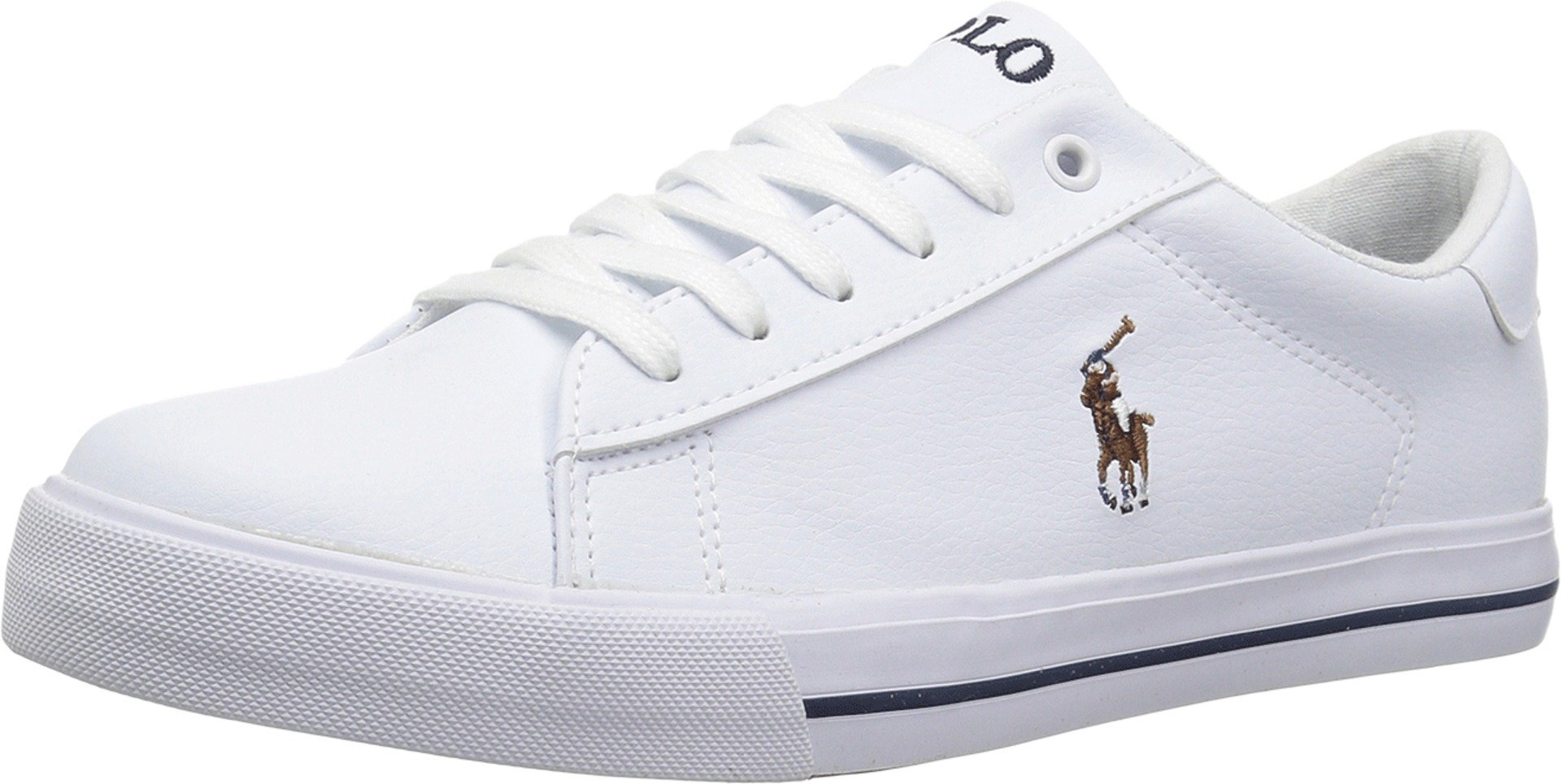 Polo Ralph Lauren Kids Easten (Little Kid) White Tumbled/Multi Pony Player 13 Little Kid M