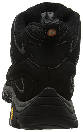 Merrell Femme Moab 2 MID GTX High Rise Hiking Shoes, Black, 8.5