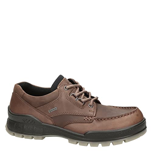 ECCO Men's Track 25 Low Gore-tex Waterproof Hiking Shoe, Bison/Bison Oil Nubuck, 9-9.5