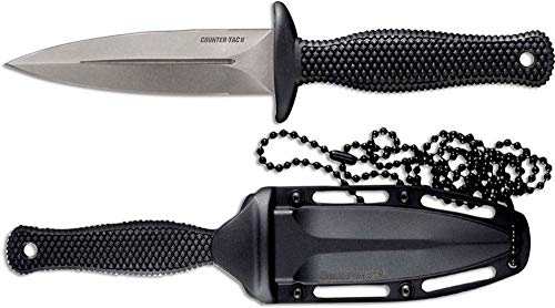 Cold Steel Counter TAC Series Fixed Blade Boot Knife, Counter TAC II, 3-3/8"""