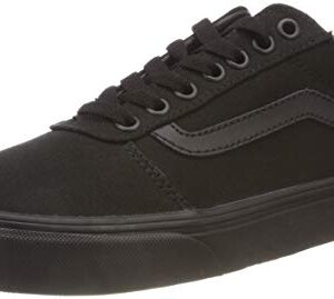 Vans Men's MN Ward Sneaker, Black/Black, 11