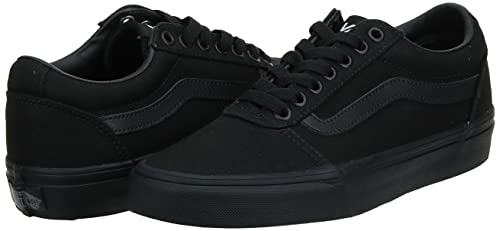 Vans Men's MN Ward Sneaker, Black/Black, 11