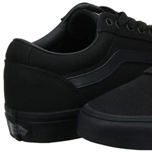 Vans Men's MN Ward Sneaker, Black/Black, 11