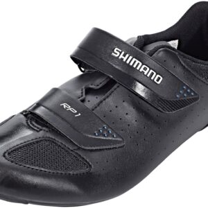 SHIMANO Unisex's RP100 SPD-SL Cycling Shoe, Black, US 7.5