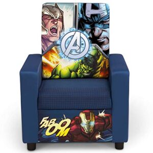 Marvel Avengers High Back Upholstered Chair Iron by Delta Children