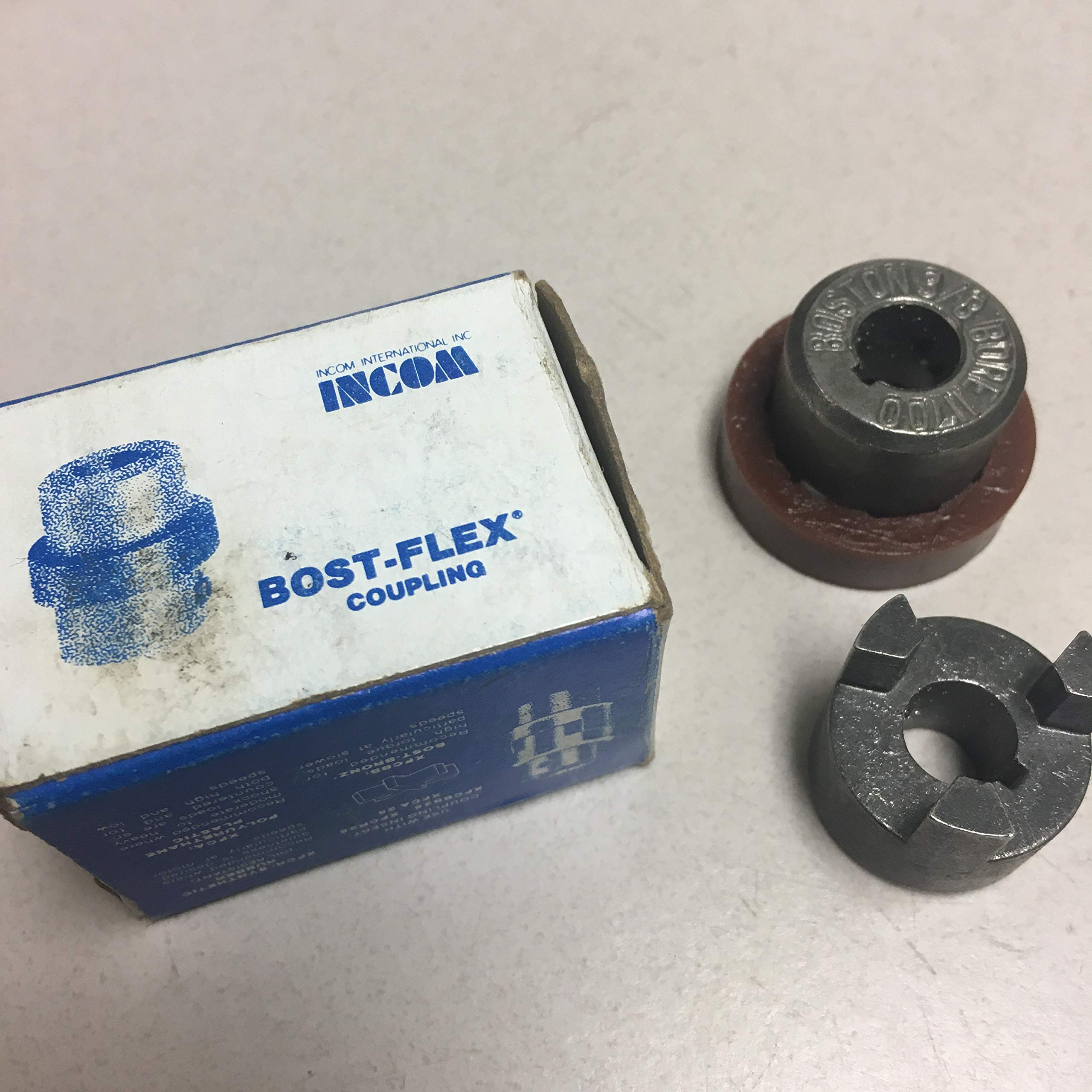 New in Box INCOM BOSTON GEAR 11730 JAW Coupling Set