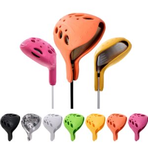 i-cover Golf Driver EVA Washable Colorful Headcover (Black)