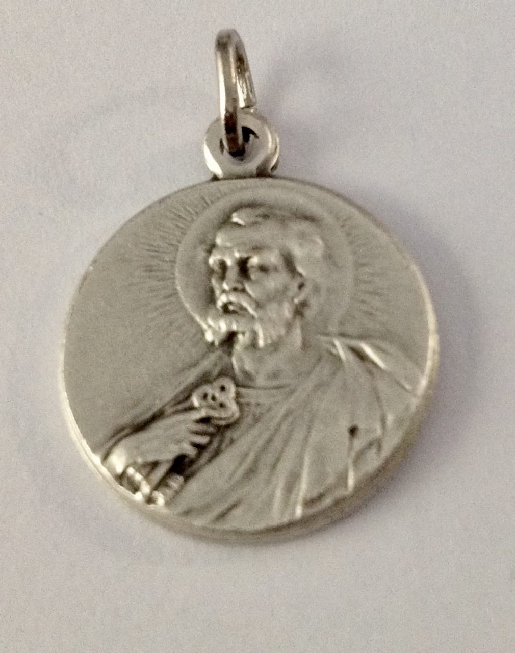 I G J Saint Peter The Apostle Silver Medal - The Patron Saints Medals