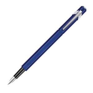 Caran d'Ache 849 0842-159 Fountain Pen, EF Extra Fine Point, Blue, Dual Use Type