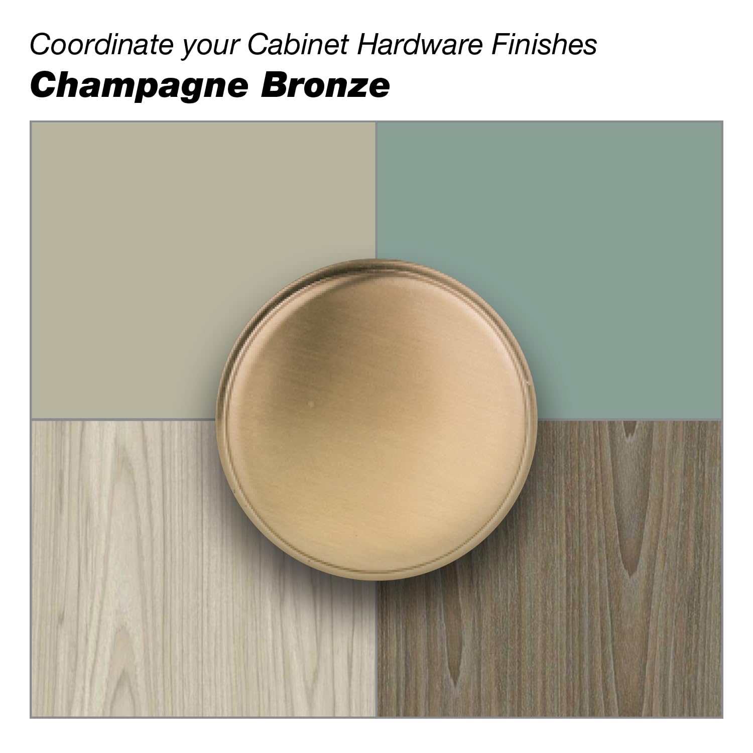 Richelieu Hardware BP8789192CHBRZ Firenze Collection 7 9/16-inch (192 mm) Center-to-Center Champagne Bronze Traditional Round Cabinet and Drawer Pull Handle for Kitchen, Bathroom, and Furniture