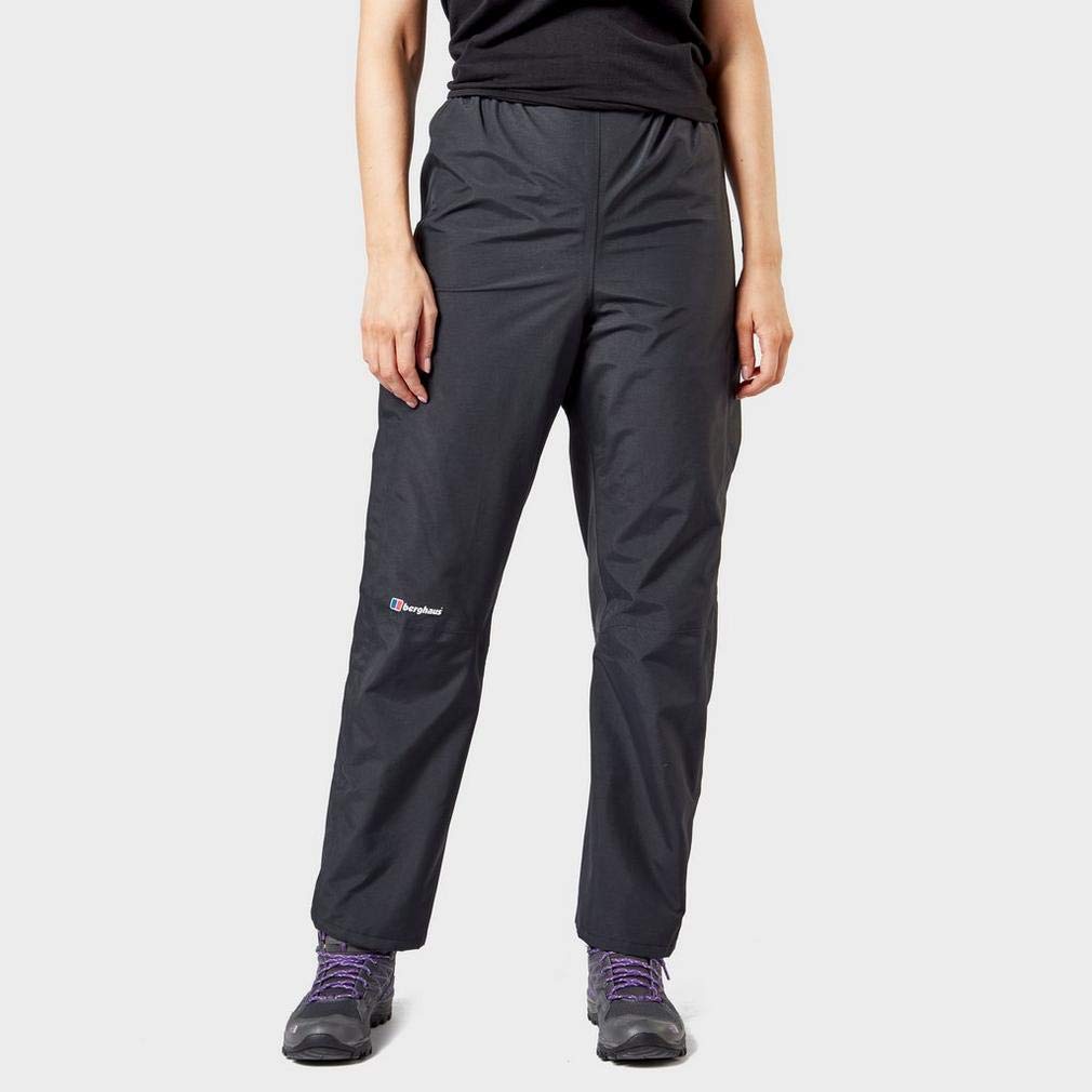 Berghaus Women's Hillwalker Pants, Jet Black, 10 Short