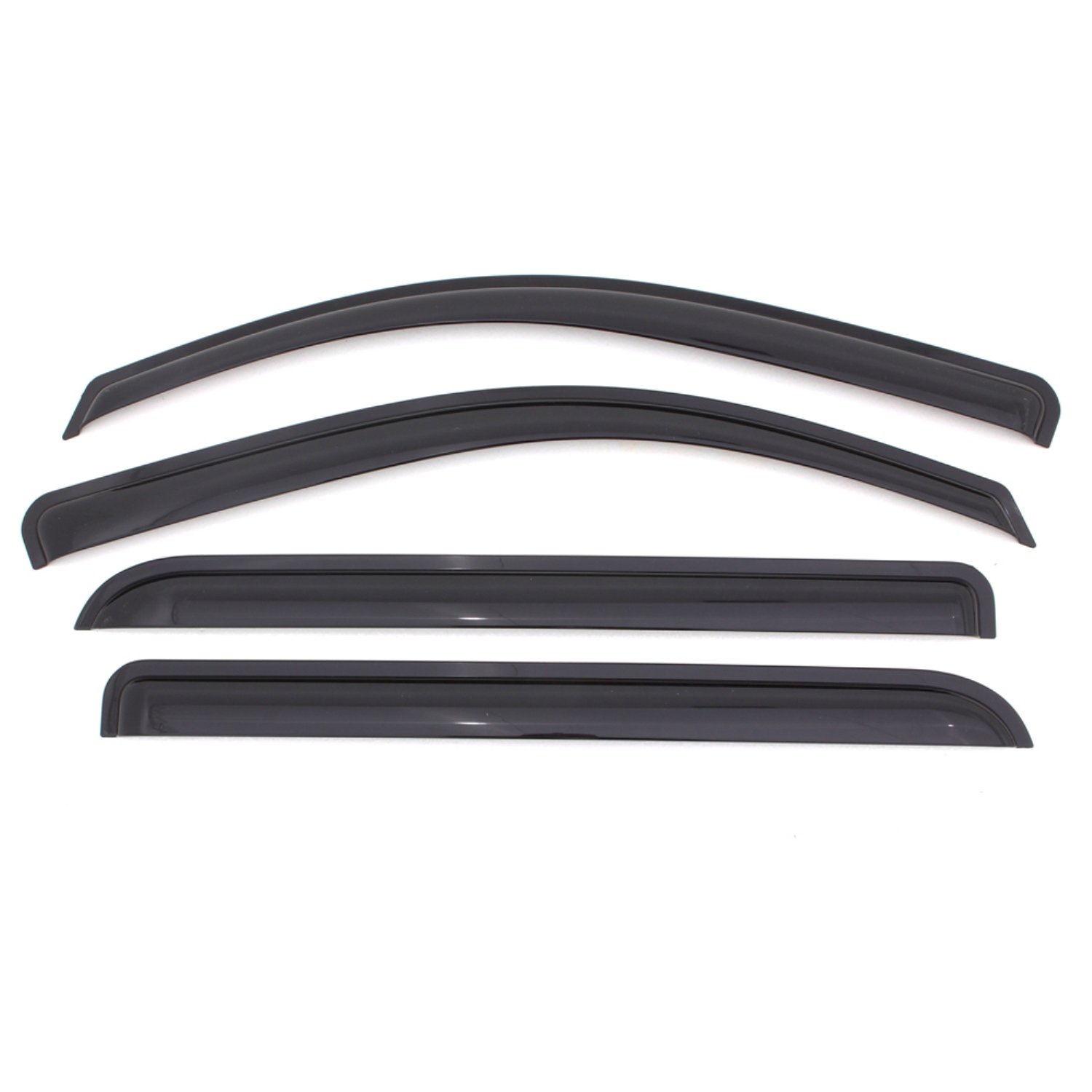 Auto Ventshade [AVS] Outside Mount Ventvisor / Rain Guards | Fits 2015 - 2024 Ford Edge - Smoke, 4 pcs. | 94930