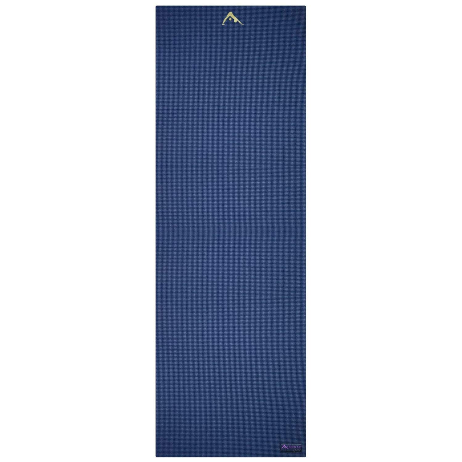 AURORAE ULTRA Extra Long 78" Extra Wide 26" Yoga Mat. Slip Free Rosin & Carry Strap included