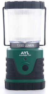 ayl starlight 700 - water resistant - shock proof - long lasting up to 6 days straight - 1300 lumens ultra bright led lantern - perfect lantern for hiking, camping, emergencies, hurricanes, outages