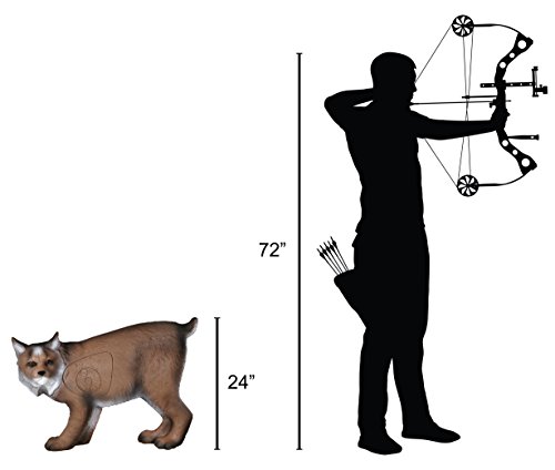 DELTA McKENZIE Pro 3D Lynx Archery Target, Tan, 24x36