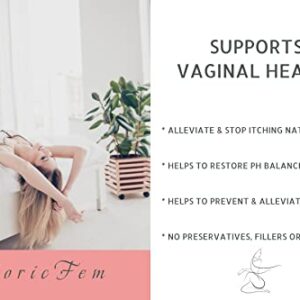 N'More Boric Acid Vaginal Suppositories- 100% Pure - Made in USA- Boricfem Vaginal Health Supplement- 30 Servings (Pack of 1)