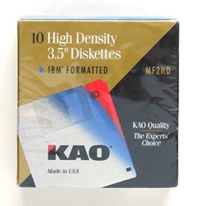 high density 3.5" diskettes ibm formatted