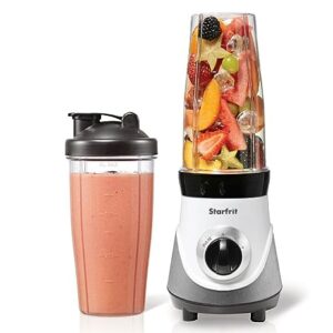 Starfrit Personal Blender, w/Two Cups, Two Blades 024300-004-0000