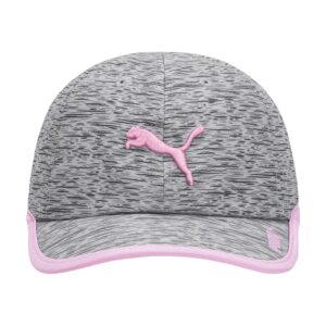 PUMA womens Puma Evercat Taylor Running Cap, Grey/Pink, One Size US