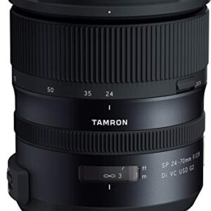 Tamron 24-70 mm G2 VC USD Lens for Canon - Black A032E