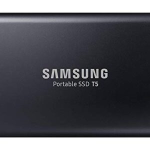 SAMSUNG T5 Portable SSD 1TB - Up to 540MB/s - USB 3.1 External Solid State Drive, Black (MU-PA1T0B/AM)