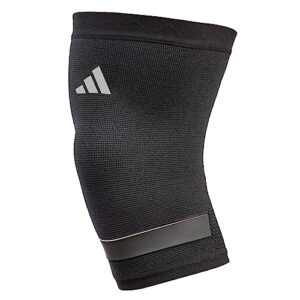 adidas Performance Climacool Knee Support Sleeve - Knee Sleeve for Support, Training, and Competitions - Ergonomic Design, Silicone Grip, Breathable Seamless Design - Black, X-Large