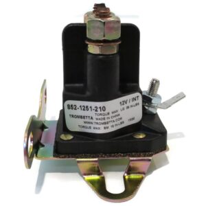 The ROP Shop Universal 3 Post/Pole 12 Volt Starter Solenoid Riders Lawn Mowers & Tractors