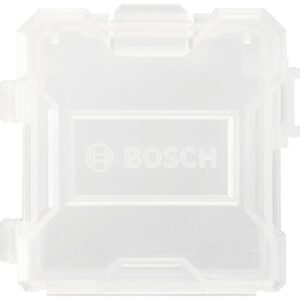 BOSCH CCSBOXX 3 In. Clear Storage Box with Latch for Custom Case System for Storing Bits, Screws, Bolts and More