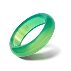 whitestone jewelry co. - stone ring collection - stone wedding ring for women and men - stackable agate engagement band natural stone size 4-15 (griffith - green agate, size 7)