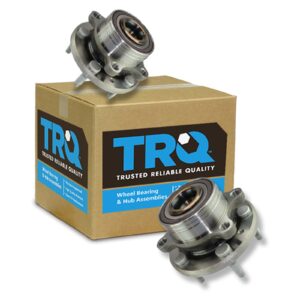 TRQ Wheel Bearing & Hub Assembly Kit Pair Set of 2 for Ford Explorer