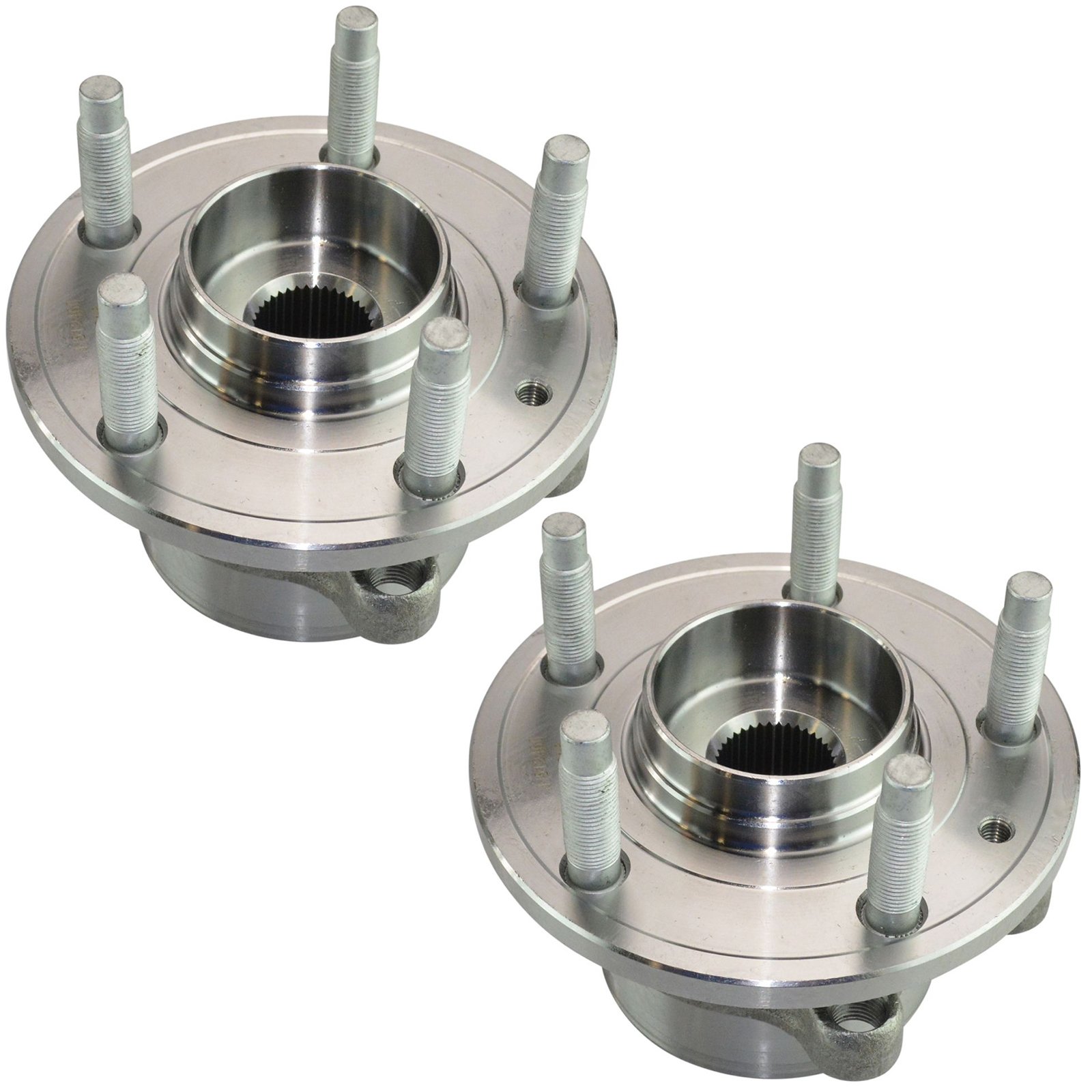 TRQ Wheel Bearing & Hub Assembly Kit Pair Set of 2 for Ford Explorer