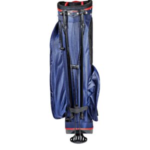 Club Champ Deluxe Stand Golf Bag, Red/White/Blue