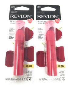 revlon kiss lip balm, sweet cherry 030 .09 oz (pack of 2)