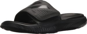 adidas men's alphabounce slide sport sandal, black/black, 8 m us