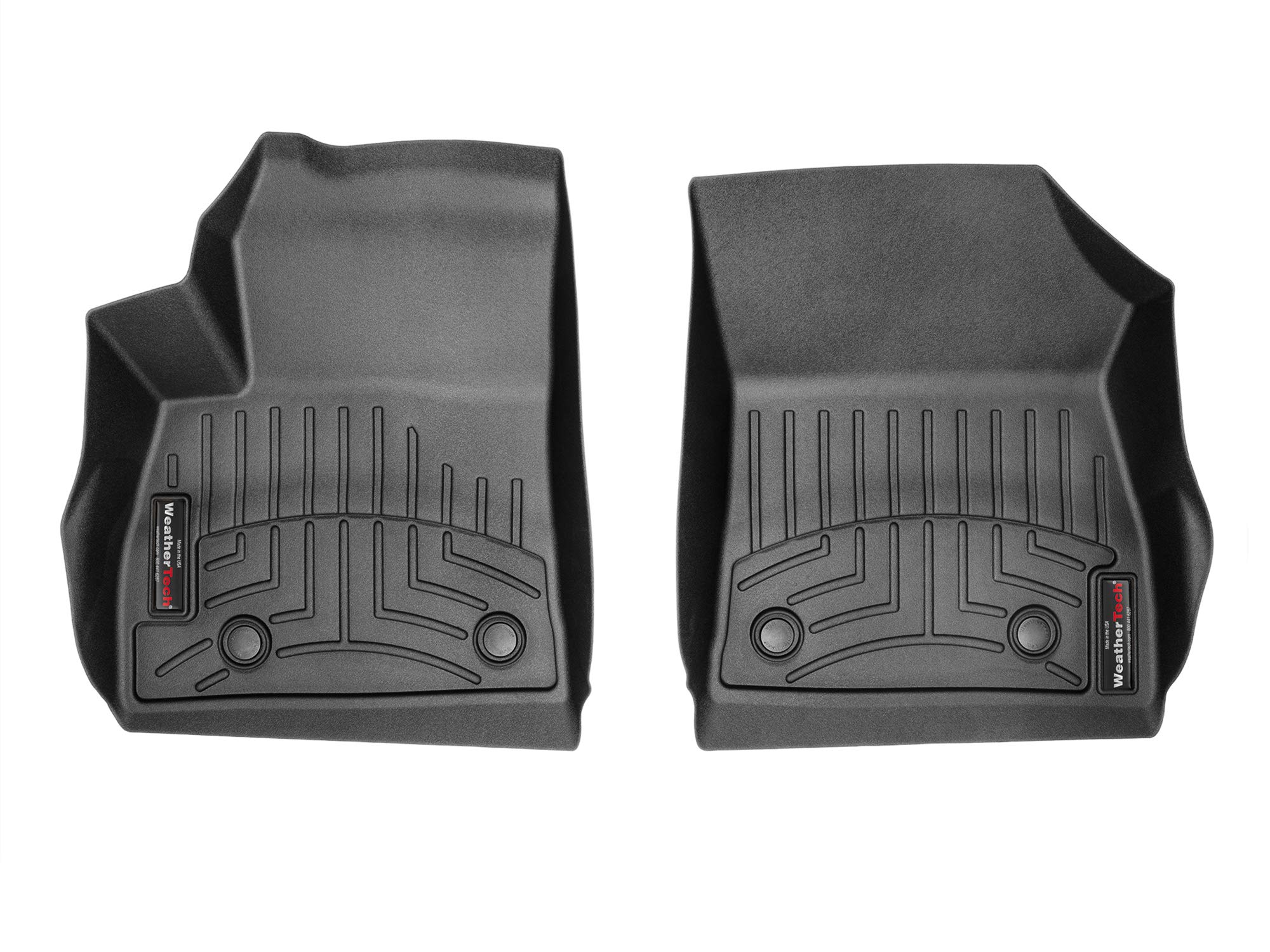 WeatherTech Custom Fit FloorLiners for Chevrolet Cruze - 1st Row (449401), Black