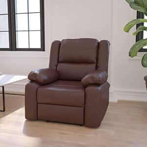 Flash Furniture Harmony Series Brown LeatherSoft Recliner