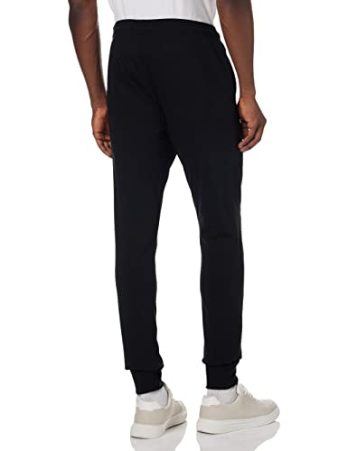 Champion mens Everyday Cotton Jogger athletic track pants, Black, Large US