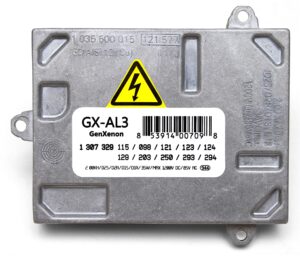 replacement xenon hid ballast for cadillac dts, audi a4 s4, saab 9-7x, volvo headlight control unit module replaces 307 329 115, 307 329 098