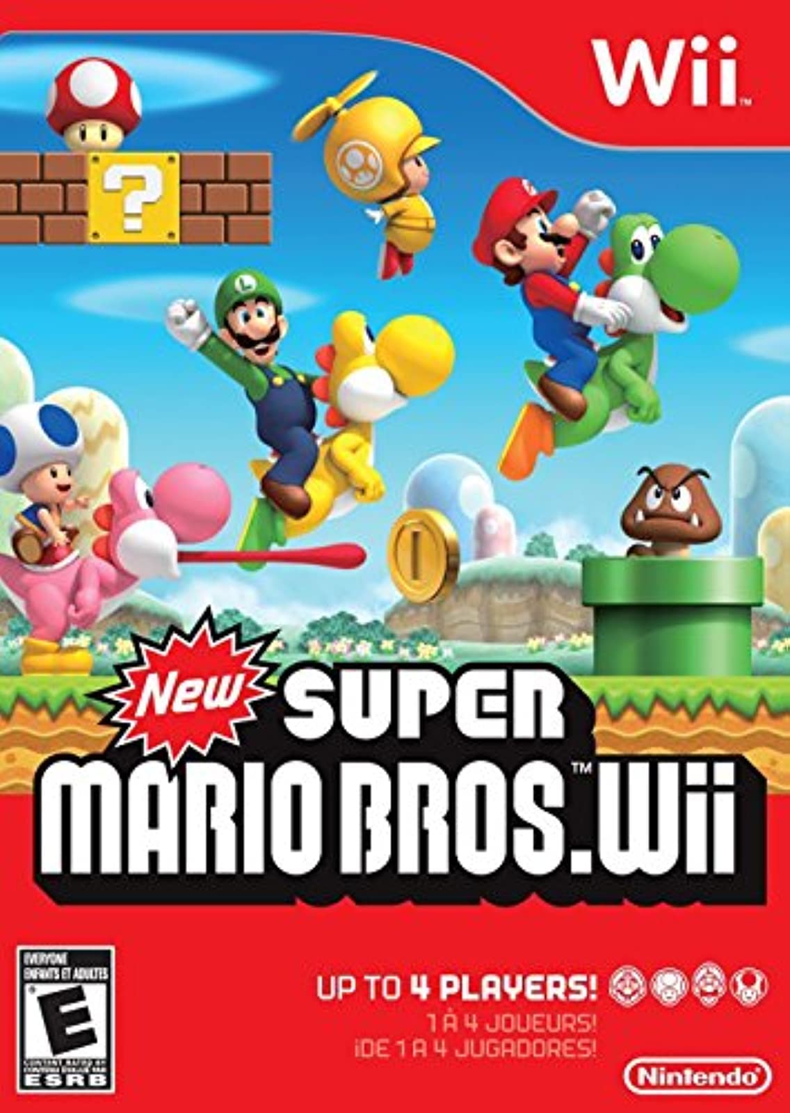 New Super Mario Bros - Nintendo Wii (World Edition) (Original Version)