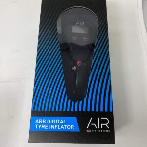 ARB ARB601 Digital Tire Pressure Gauge with Braided Hose and Chuck, Inflator and Deflator 25-75 PSI Readings