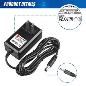 PKPOWER AC Adapter Power Supply for Suzuki QChord QC-1 Q-Chord QC1 Digital Songcard Synthesizer Guitar Power Supply Cord Cable