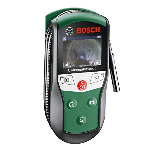 Bosch UniversalInspect Inspection Camera (8 mm diameter endoscope for high-quality colour images with a flexible length of 0.95 m and built-in memory function)