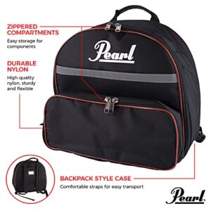 Pearl Student Snare Drum Education Kit with Practice Pad, Backpack Carrying Case, Sticks and Drum Key (SK910)