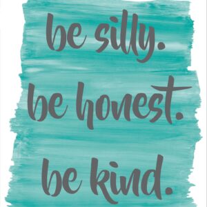 WallPops DWPQ2468 Be Silly, Honest & Kind Wall Decal, Multicolor