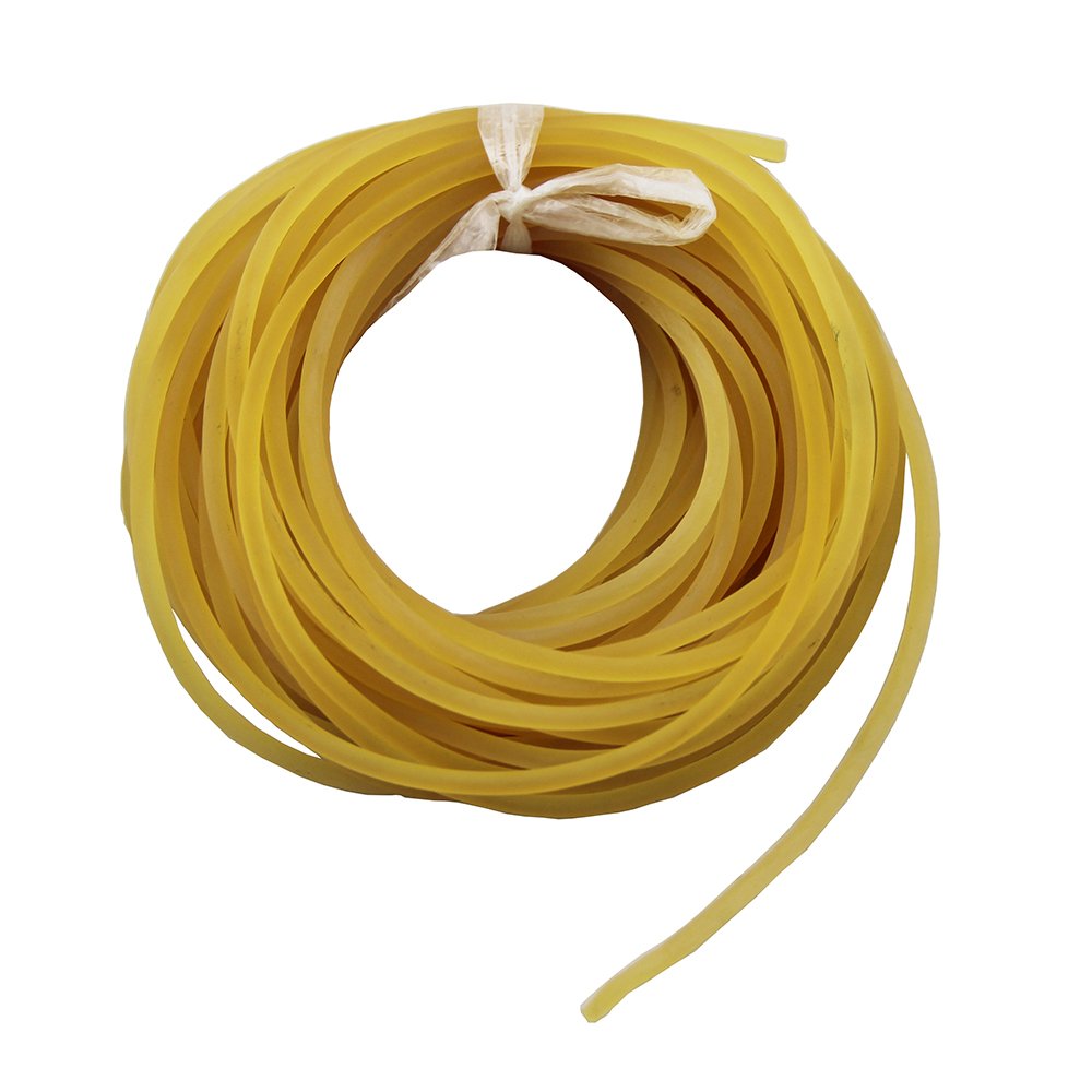 UP100 10 Meters Diameter 2mm/2.2mm/2.5mm/3mm/3.5mm Plain Traditional Solid Elastic Rubber Rope Tied Fishing Line