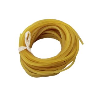 UP100 10 Meters Diameter 2mm/2.2mm/2.5mm/3mm/3.5mm Plain Traditional Solid Elastic Rubber Rope Tied Fishing Line