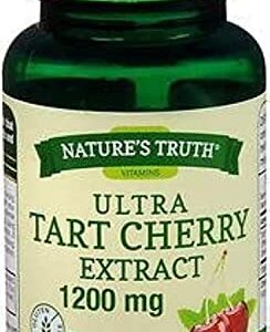 Nature's Truth Ultra Tart Cherry 1200 mg Dietary Supplement Quick Release Capsules - 90 ct, Pack of 2