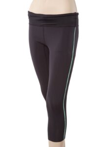 o'neill womens supertech neoprene capri 16 black/seaglass (4837is)