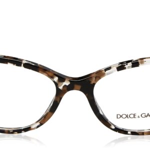 Dolce & Gabbana DG 3258-911 Eyeglasses, Black/Gold w/Demo Lens 54mm