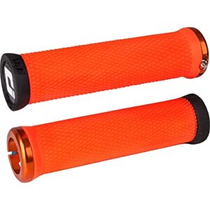 ODI MTB Elite Motion Lock On 2.1 D33MTO-O Grips 130 mm Clamp Rings Orange